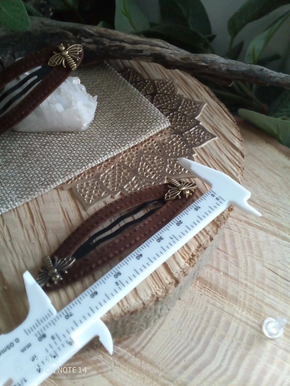 Lot de 2 Barrettes abeilles – photo 2